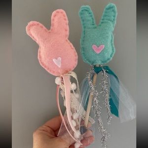 Easter bunny wands